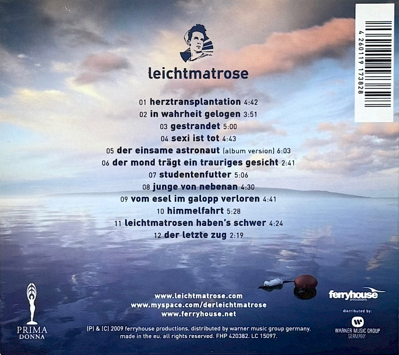 Rückseite Album